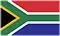Flags of the United States (top) and South Africa (bottom) displayed vertically, embodying the spirit of Khulisa's global outreach and management services.